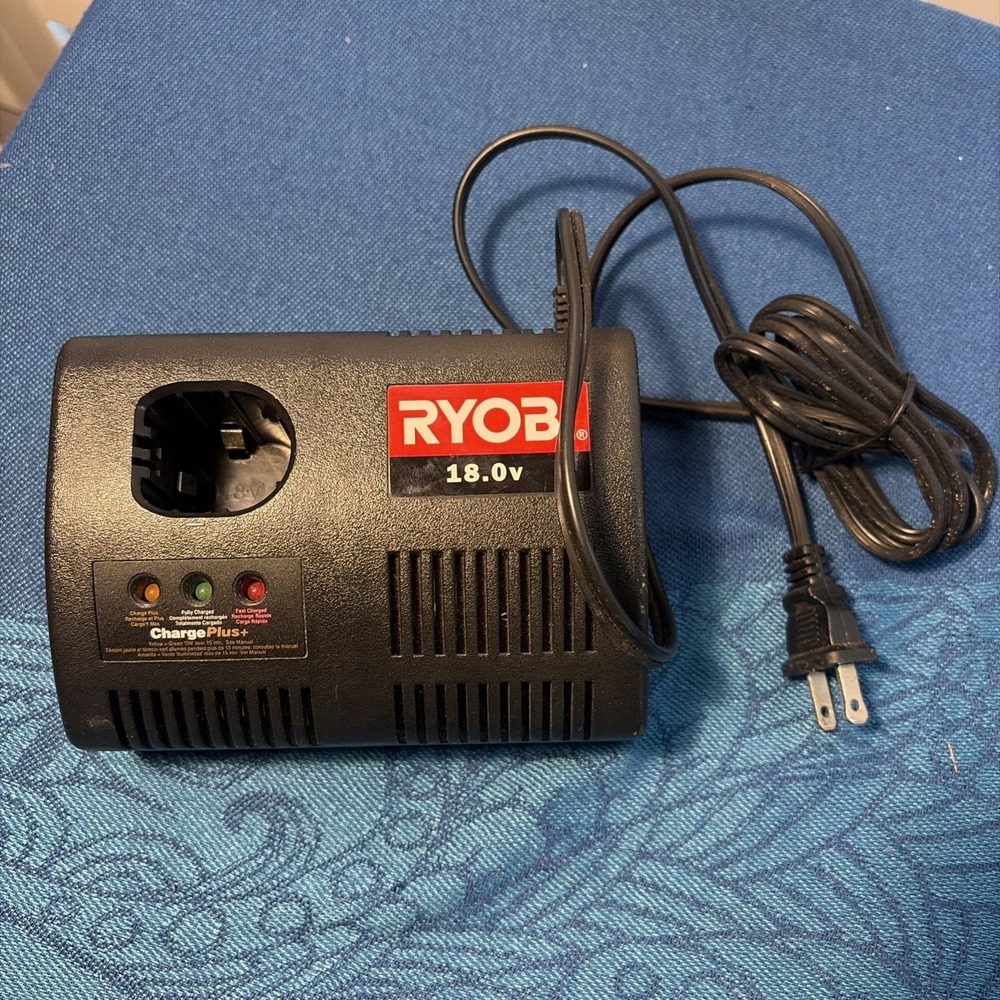 Genuine Ryobi (G0501) 18V DC Charge Plus+ Battery Charger Only - Tested Works